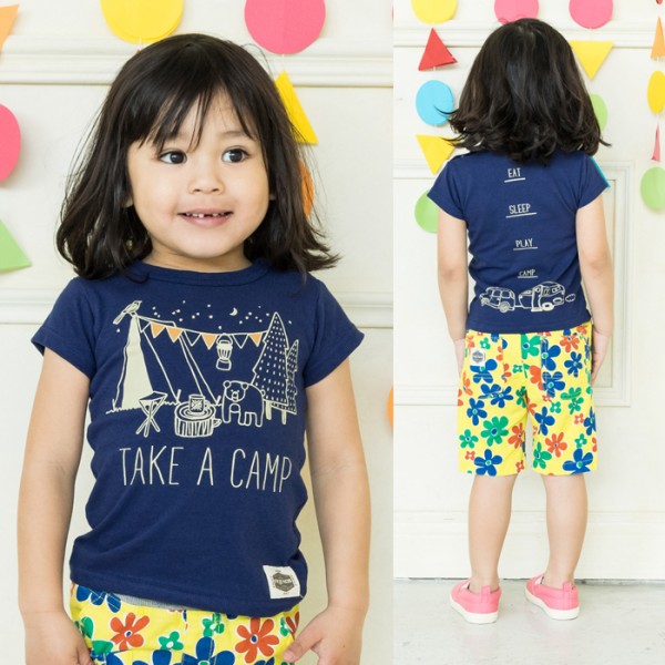 日本 Breeze junk store 營火帳篷棉 T