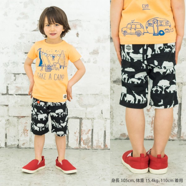 日本 Breeze junk store 夏日棉麻五分丈短褲