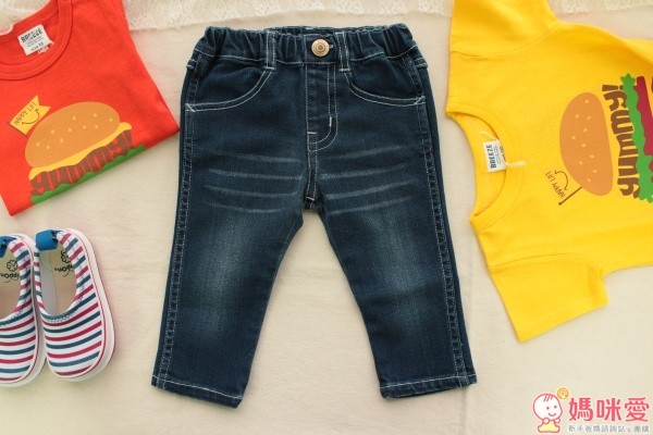 日本 Breeze junk store 鬆緊彈性七分丈貼腿褲