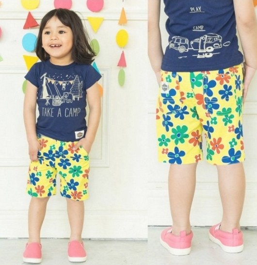 日本 Breeze junk store 夏日棉麻五分丈短褲