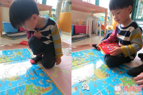 世界印象地圖磁鐵書(夜光版)