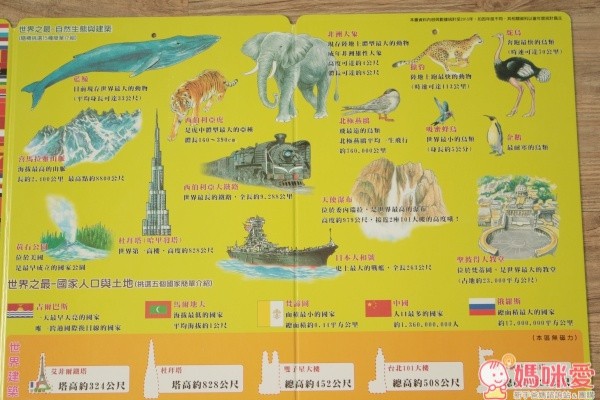 世界印象地圖磁鐵書(夜光版)