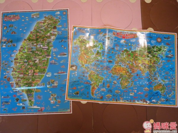 世界印象地圖磁鐵書(夜光版)