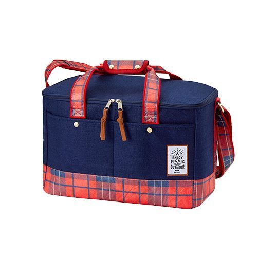 日本 BRUNO 格紋野餐袋