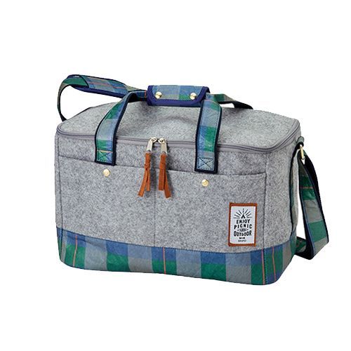 日本 BRUNO 格紋野餐袋