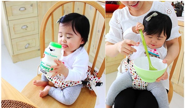 韓國 yunimamang 造型攜帶式餐椅