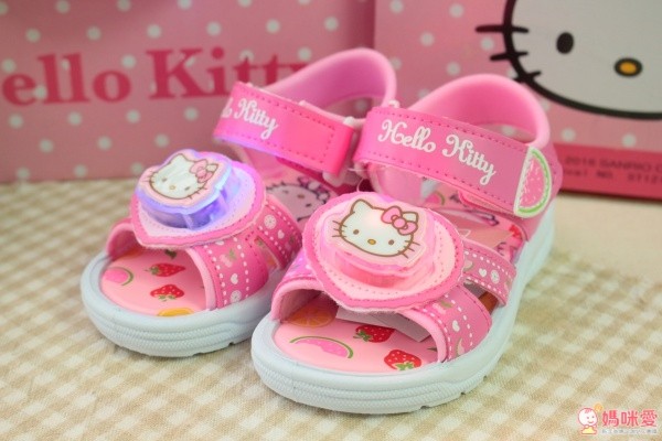 MIT 步步童鞋 閃燈鞋✖真皮涼鞋 