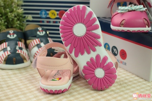 MIT 步步童鞋 閃燈鞋✖真皮涼鞋 