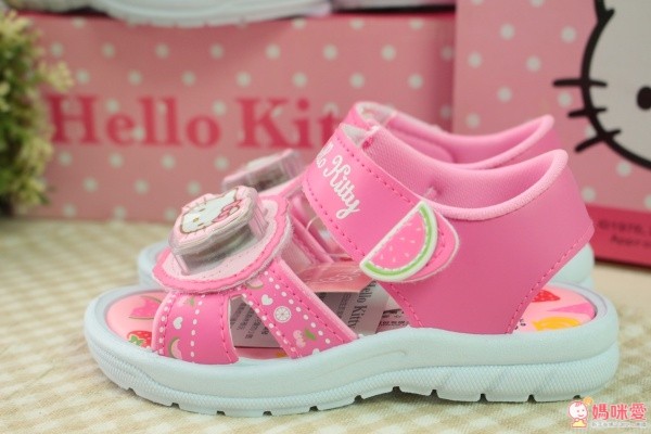 MIT 步步童鞋 閃燈鞋✖真皮涼鞋 