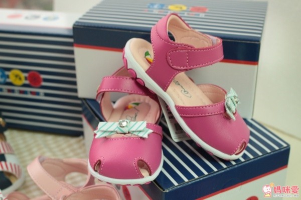 MIT 步步童鞋 閃燈鞋✖真皮涼鞋 