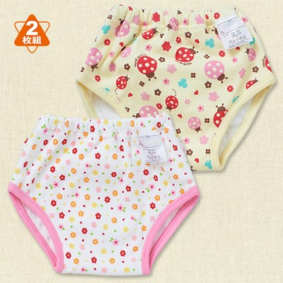 瓢蟲x小花四層學習褲兩件組