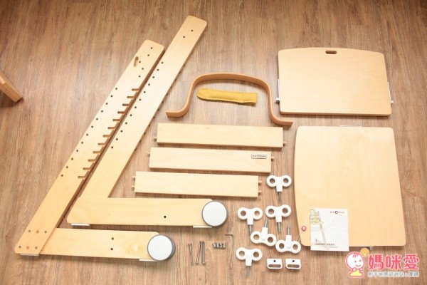 大將作Qmomo實木成長餐椅