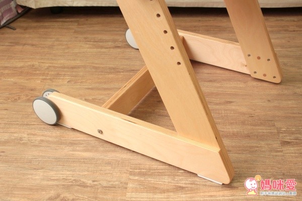 大將作Qmomo實木成長餐椅