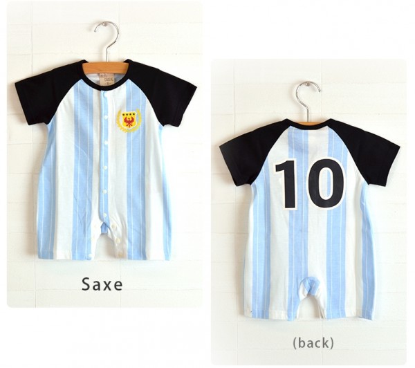 日本 PETIT CADEAU 足球制服短袖連身衣