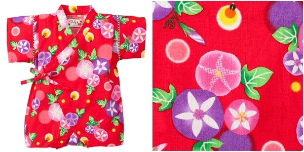 日本 Nissen 女寶純棉甚平連身衣