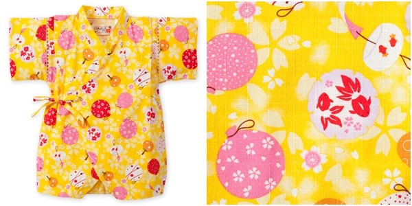 日本 Nissen 女寶純棉甚平連身衣