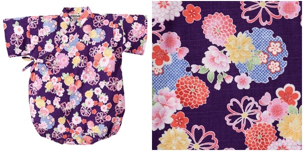 日本 Nissen 日本製女寶純棉甚平連身衣