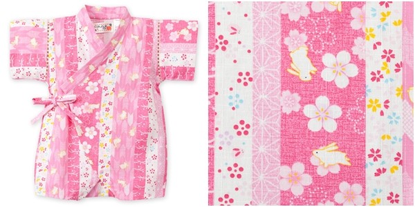 日本 Nissen 女寶純棉甚平連身衣