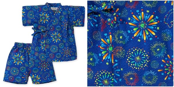 日本 Nissen 男寶日本製純棉兩件式甚平