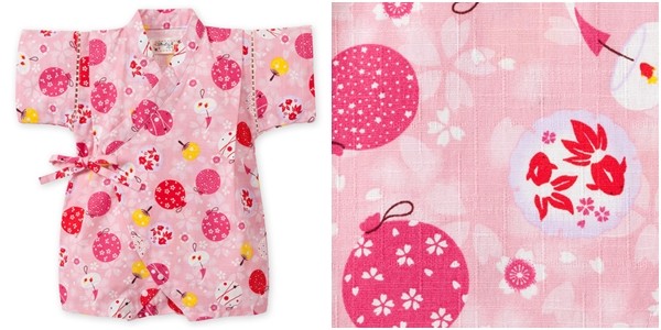 日本 Nissen 女寶純棉甚平連身衣