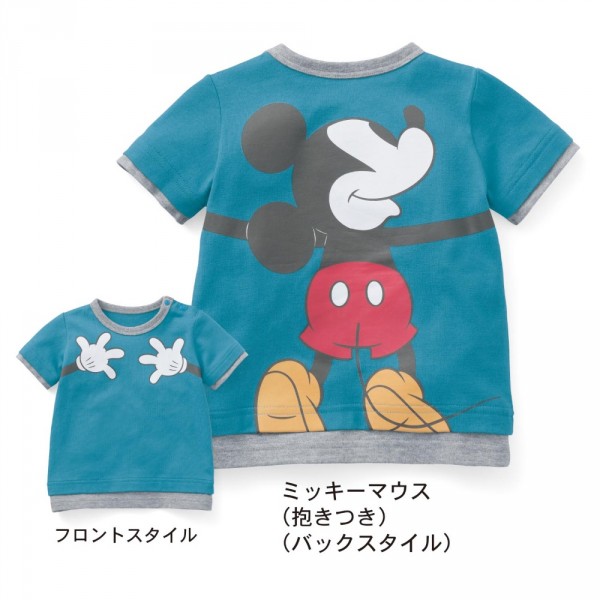 天竺棉印刷圖案假兩件短袖T恤