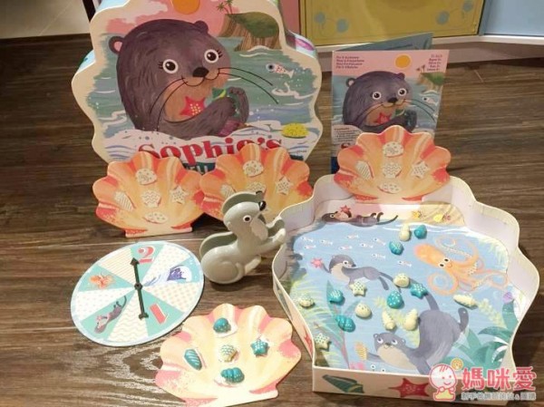 Sophie’s Seashell Scramble Game小蘇菲找貝殼