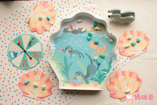 Sophie’s Seashell Scramble Game小蘇菲找貝殼