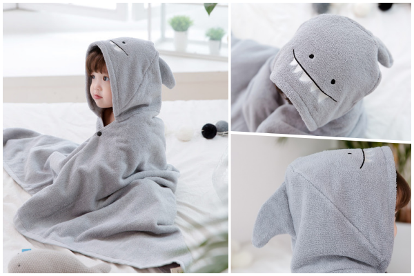 純棉造型浴巾袍