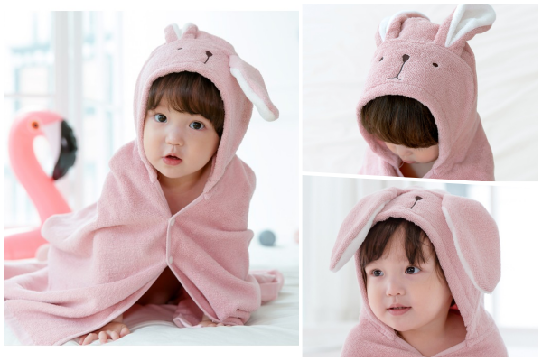 純棉造型浴巾袍