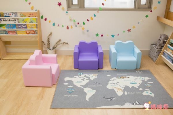 【韓國 IIZZ】益智積木沙發組/ 折疊沙發床♛ 孩子專屬的小王位