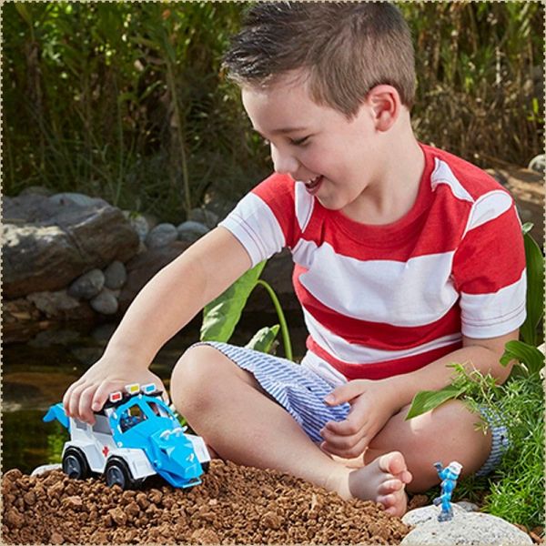 美國 Educational Insights 恐龍玩具車