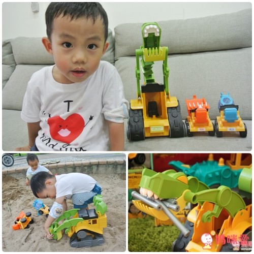 Dino Construction Company 恐龍工程車系列