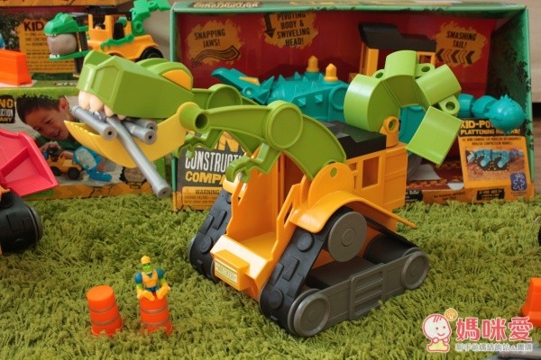 Dino Construction Company 恐龍工程車系列