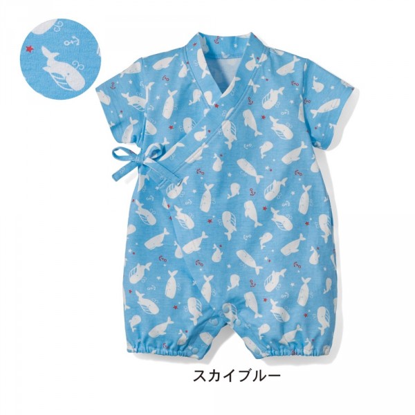 日本千趣會 x petit Editer 天竺棉甚平連身衣