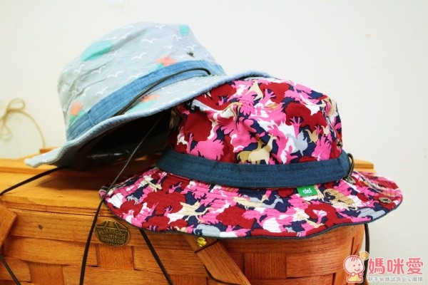 日本 Clef 親子防曬帽 ✕ 美國 Peterboro Basket 木製野餐籃