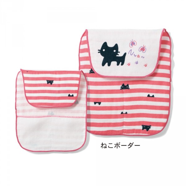 日本千趣會：三重紗四角領吸汗巾