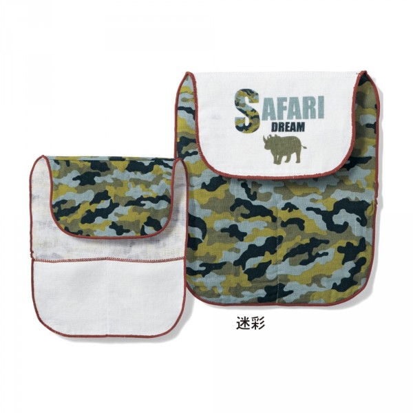 日本千趣會：三重紗四角領吸汗巾