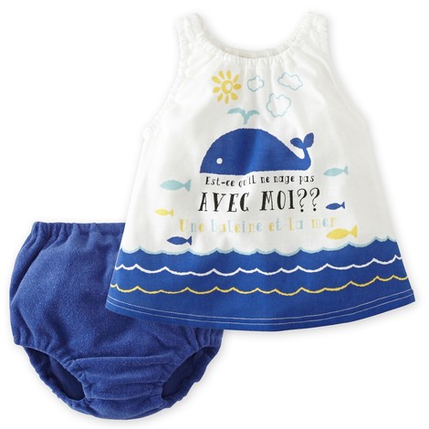 New！鬆緊領口背心&屁屁短褲