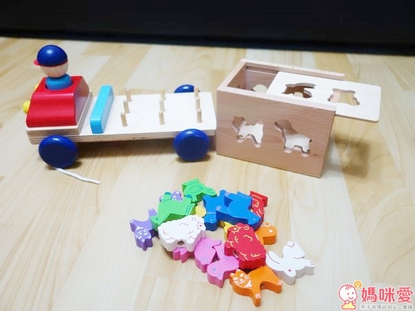 GoGo Toys 動物分類拖車