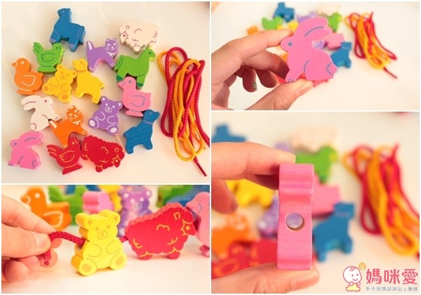 GoGo Toys 動物造型穿線