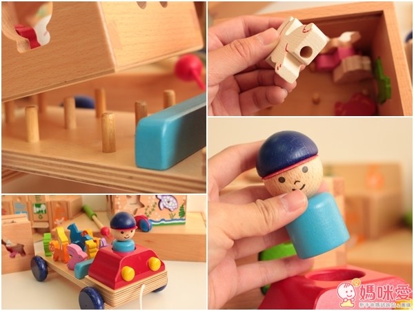 GoGo Toys 動物分類拖車