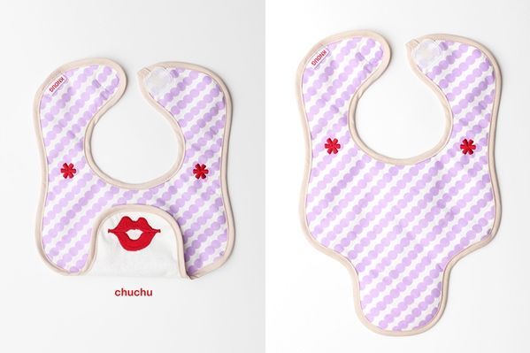 日本 ALOHALOHA 日本製反摺圍兜