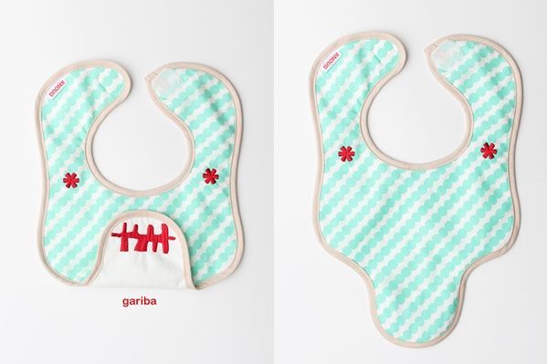 日本 ALOHALOHA 日本製反摺圍兜