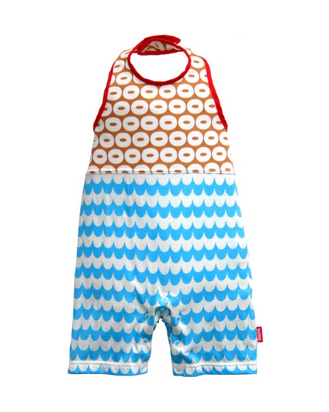 日本 ALOHALOHA 日本製純棉露背連身衣