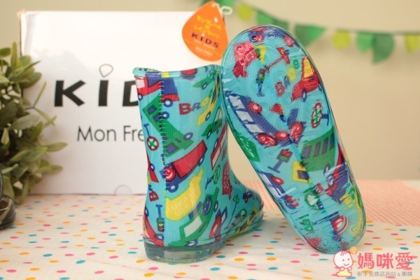 日本 Mon Frere PVC防滑可愛雨鞋
