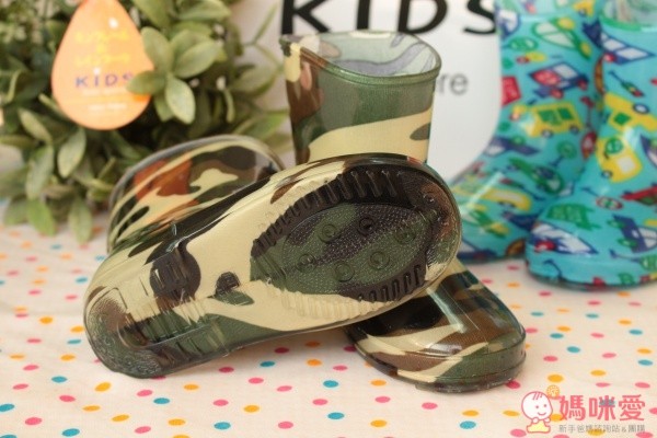 日本 Mon Frere PVC防滑可愛雨鞋
