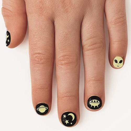 英國npw兒童指甲貼紙, 手指貼紙