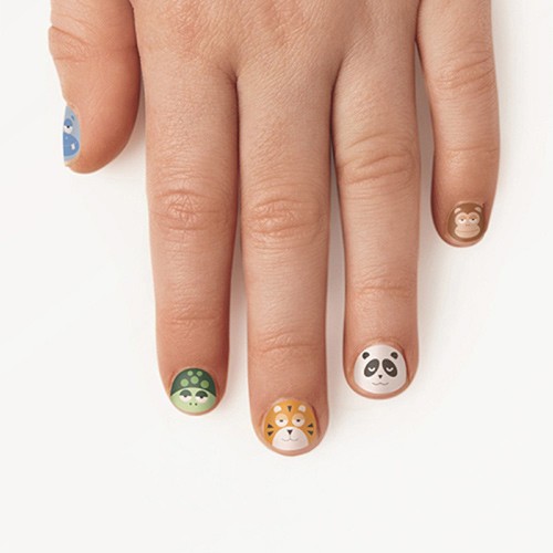 英國npw兒童指甲貼紙, 手指貼紙