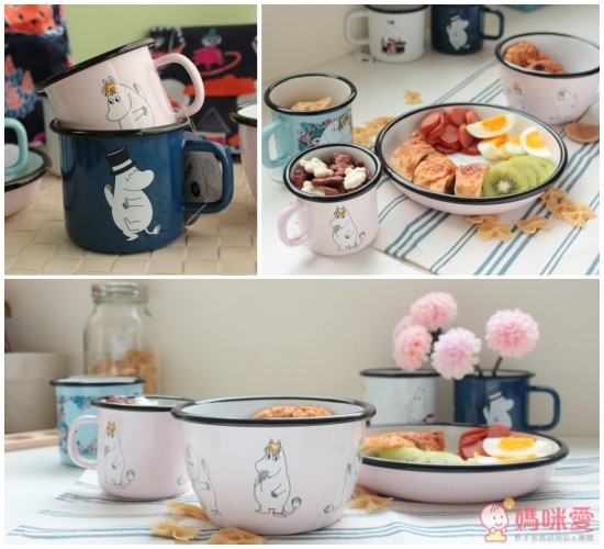 嚕嚕米杯碗盤系列