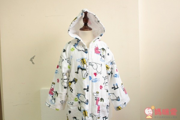 嚕嚕米小朋友浴袍